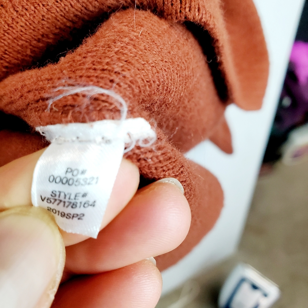 Vince Rust Color Wool Crewneck Sweater Size Xs - image 5